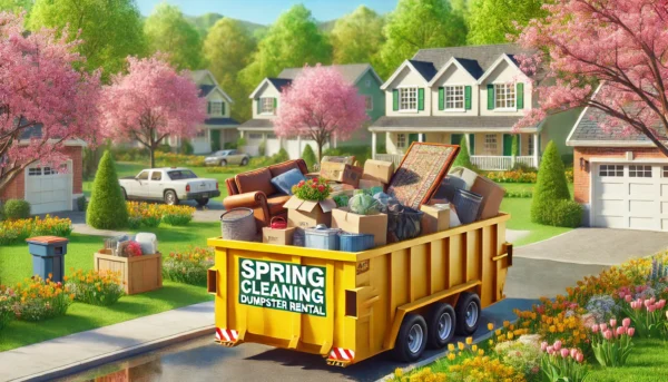 Spring Cleaning Dumpster Services